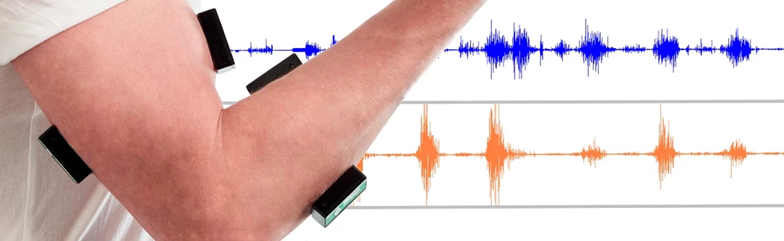 Wireless EMG Sensors for Measuring Muscle Activity