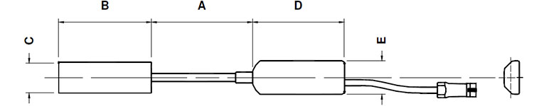 Wired Single-Axis Torsiometer Diagram