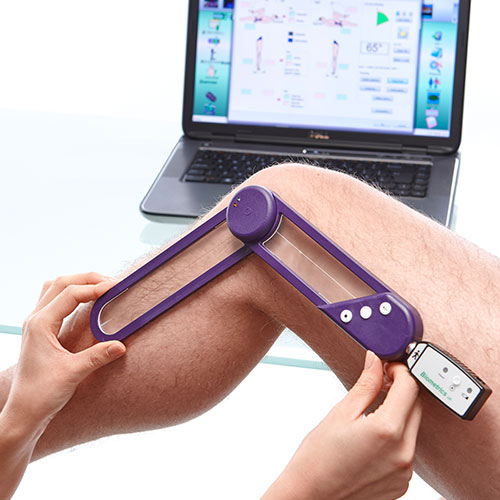 Large Digital Goniometer (N400) measuring knee range of motion