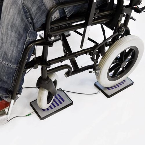 Four ForcePlates in Use with Wheelchair